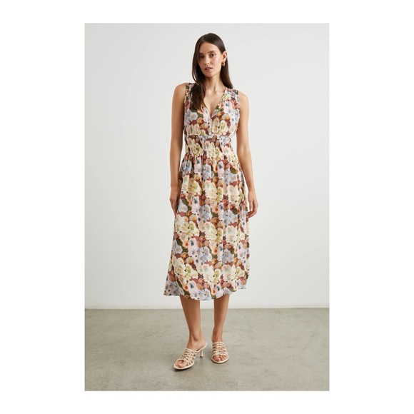 RAILS Izzy Dress in Painted Floral - Picture 1 of 11